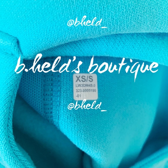 lululemon Scuba Oversized Half-Zip Hoodie Electric Turquoise Size XS/S New NWT - Picture 14 of 15